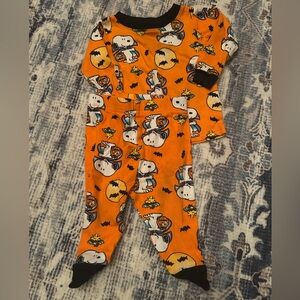 Halloween Snoopy Two Piece Pajama - 12 months Very